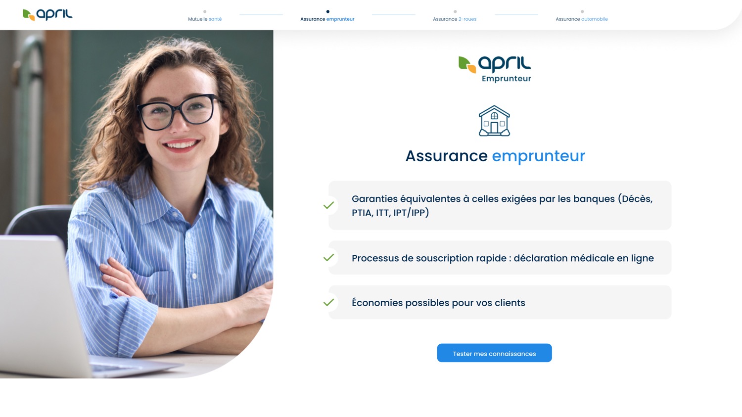 Module e-learning interactif pour courtiers en assurance