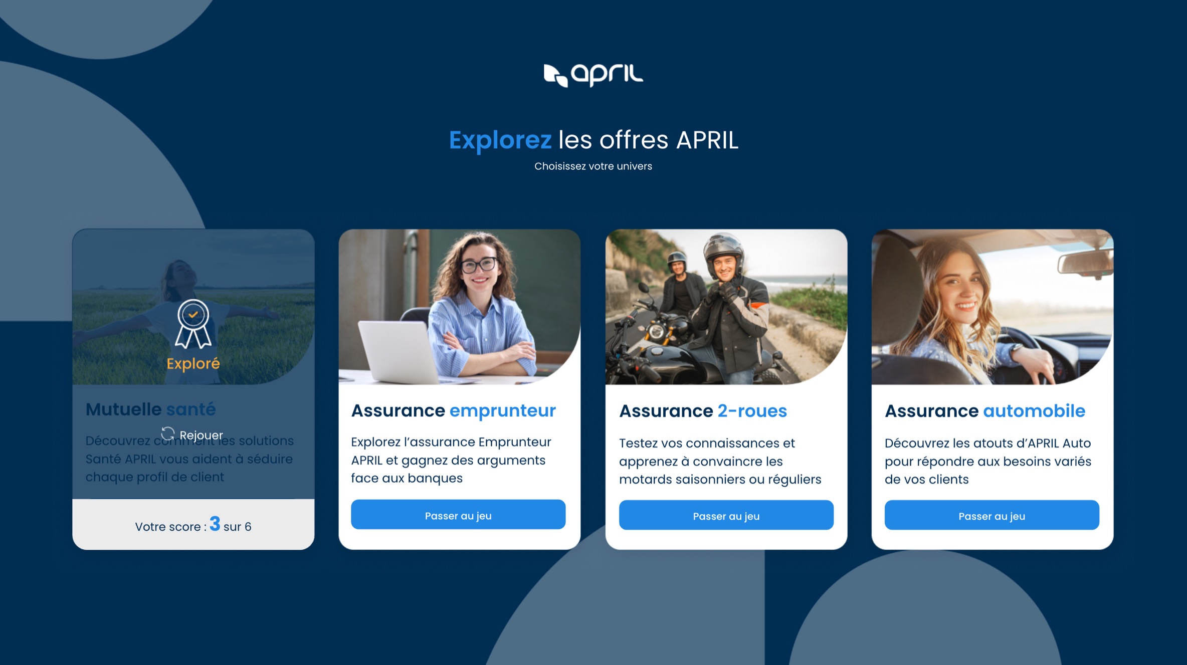 Module e-learning interactif pour courtiers en assurance — Visuel 1