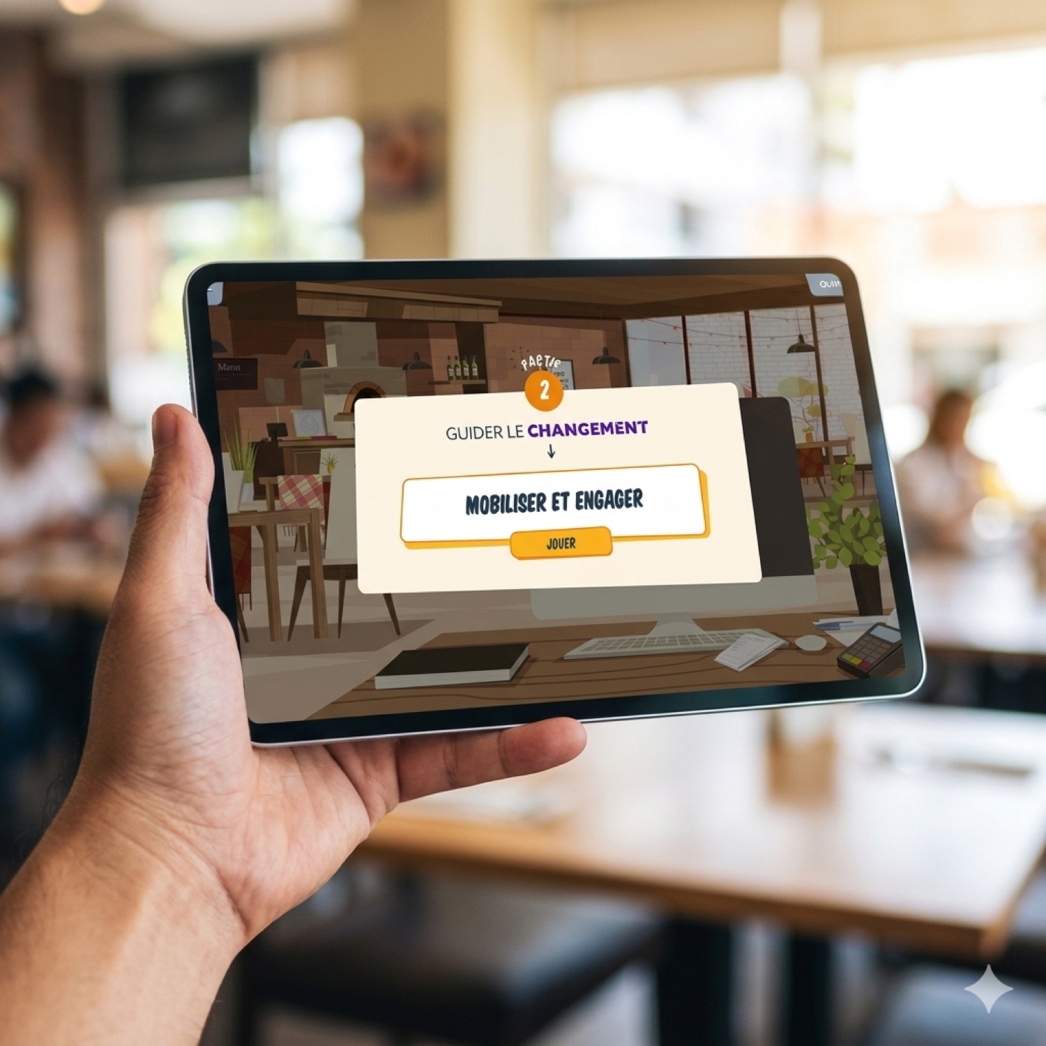 Serious game managérial pour IMA : accompagner le changement par le jeu — Visuel du projet