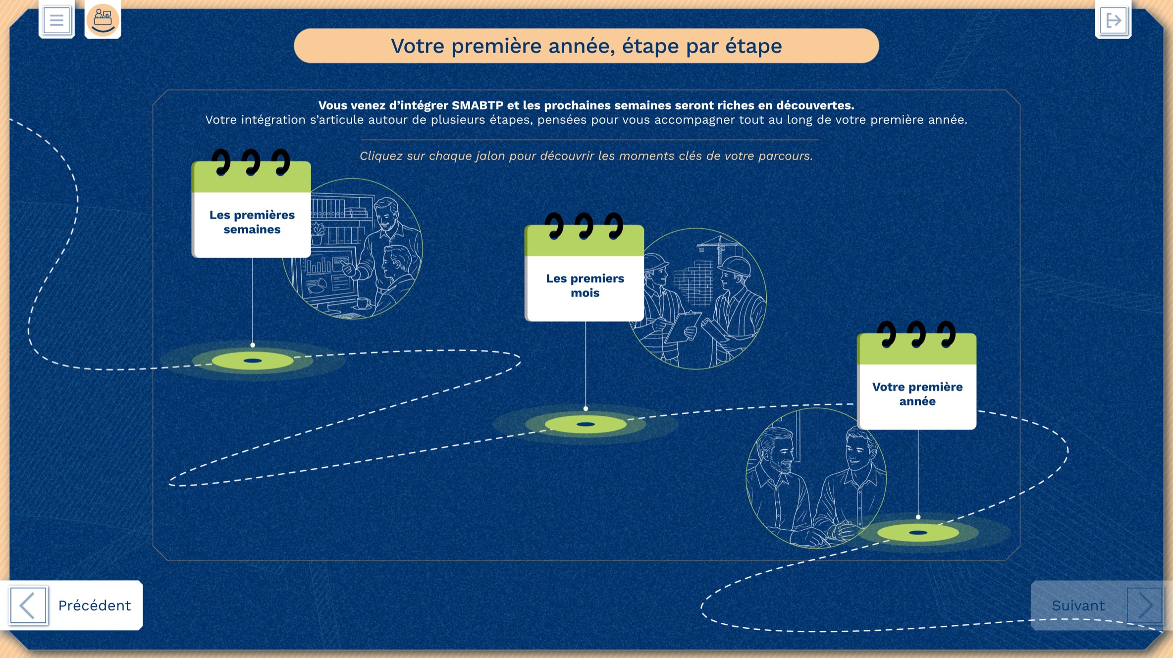 Module e-learning d'onboarding pour les nouveaux salariés SMABTP — Visuel 3